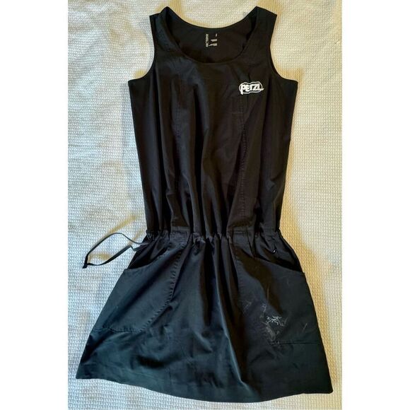 Arc'teryx Black Sleeveless Contenta Athletic Mini Dress Women's Small - Picture 2 of 12